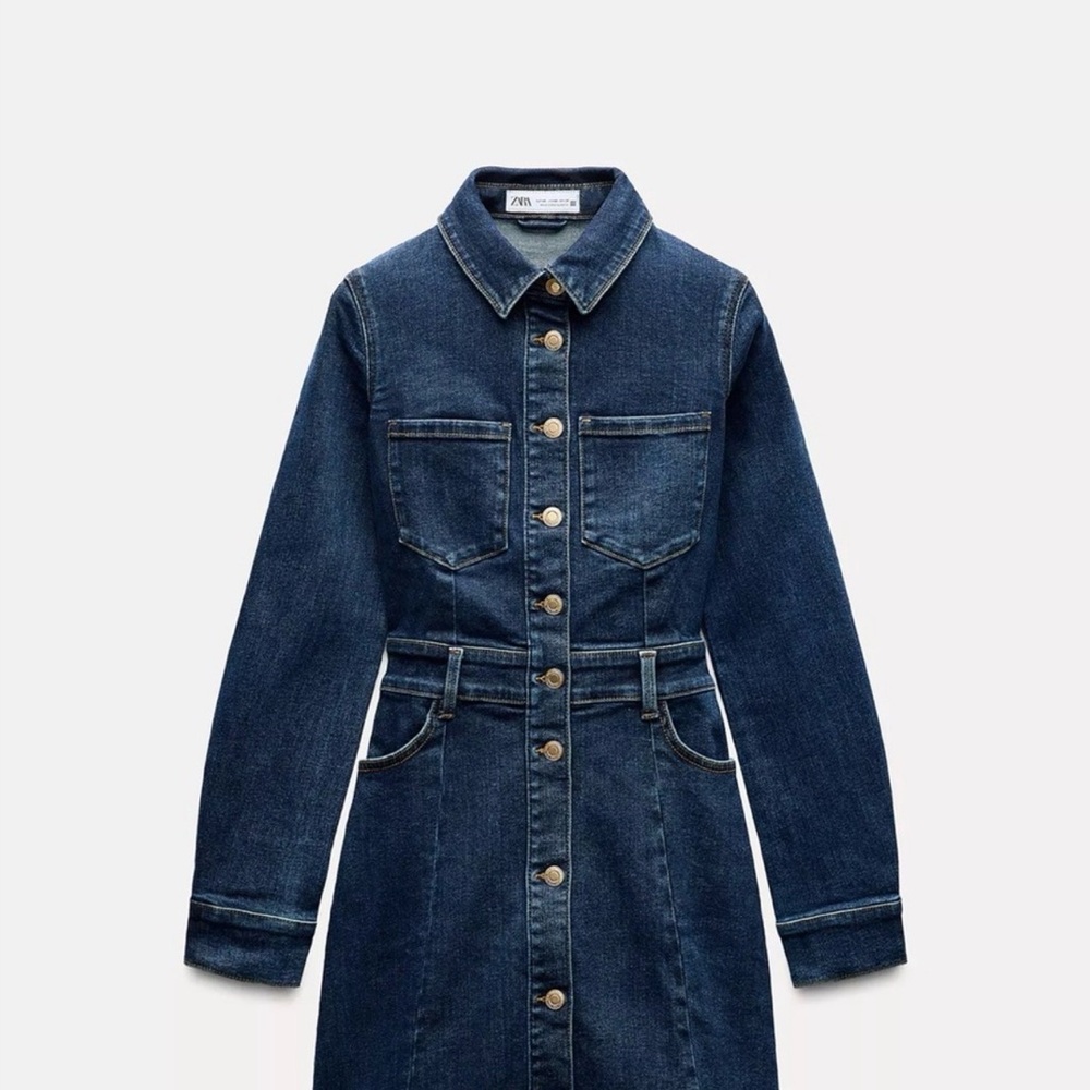 Zara Denim Mini Dress